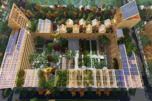 Фото дня: У Китаї хочуть побудувати місто, повністю пристосоване до карантину