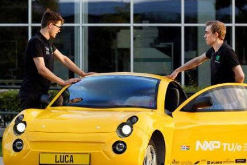 У Нідерландах створили електрокар з перероблених відходів