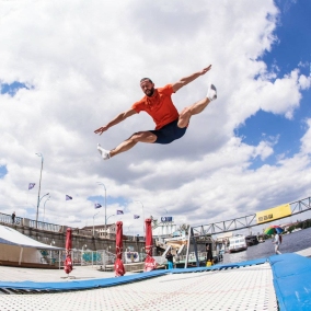 Спортивні тренування під відкритим небом у Києві