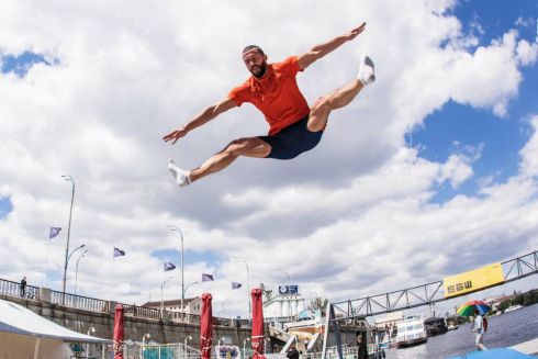 Спортивные тренировки под открытым небом в Киеве