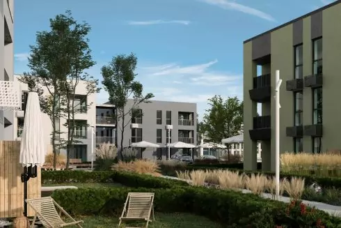 Дивіться проєкт соціального житла для переселенців на Хмельниччині