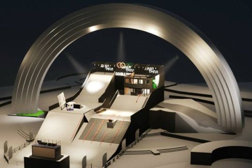 Під Аркою Дружби Народів облаштують гірку для сноубордистів та лижників: що там буде