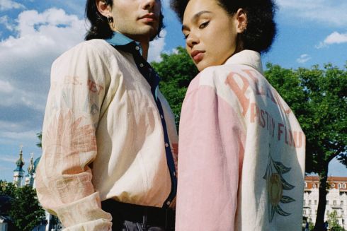 Український апсайкл-бренд non.Lbs створив колекцію одягу з мішків 50-тих років