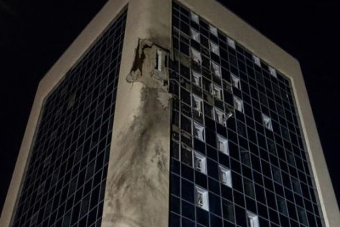 Нічна атака дронів на Київ: уламки впали в трьох районах столиці