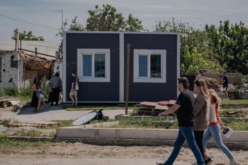 В Украине запустили платформу для сбора средств на модульные дома, чтобы до зимы обеспечить жильем нуждающихся