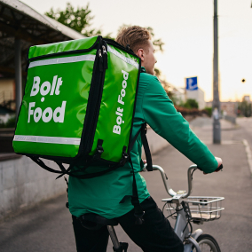 Сервіс доставки їжі від Bolt запрацював у Бучі, Ірпені та Борисполі