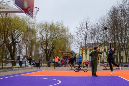 Експериментальний "Активний Парк" відкрили у Бородянці: що там є