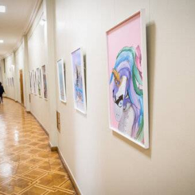 В Министерстве иностранных дел Украины открыли выставку современного искусства