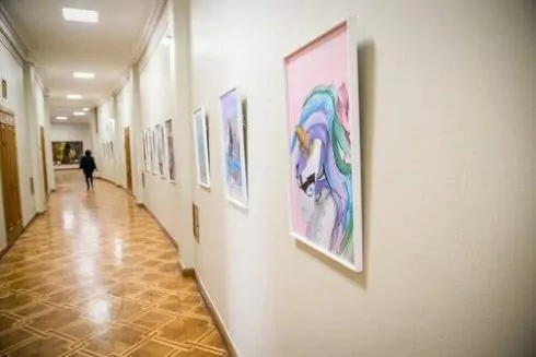 У Міністерстві закордонних справ України відкрили виставку сучасного мистецтва