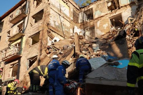 Ворожа атака на Київ: є загиблі та руйнування, пошкоджено корпуси КПІ (оновлено)