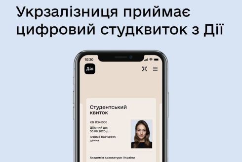 Картку залиште вдома – студенти змогуть мандрувати з електронним студентським