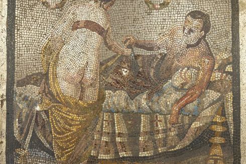 До Помпеїв повернули еротичну мозаїку, викрадену нацистами