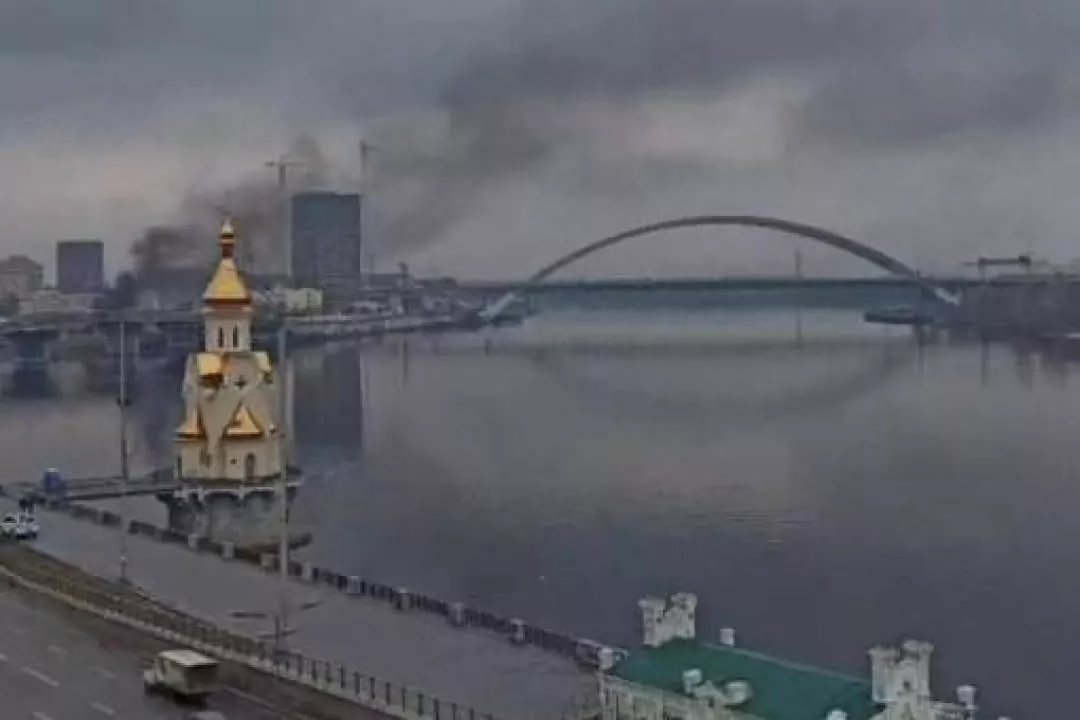 Вибух на Подолі. Ймовірно &ndash; ракетний удар &ndash; УНІАН