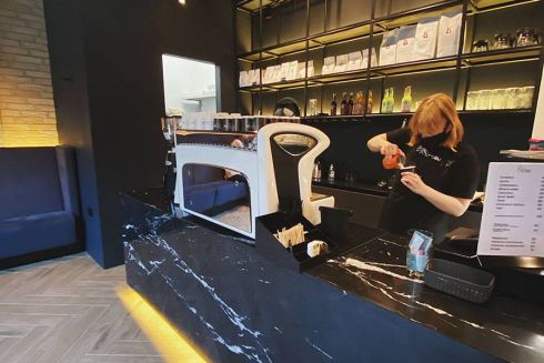 На Лыбедской открыли кофейню Flow