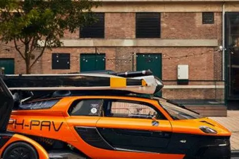 В Нидерландах впервые зарегистрировали летающий автомобиль: видео