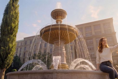 Що не так (або так) із фонтаном на Бессарабській площі в Києві