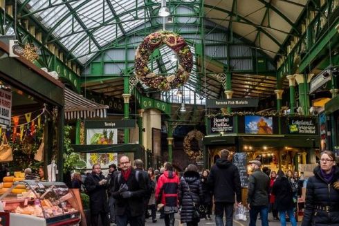 Идеи для Киева: Фудхоллы на территории городских рынков в Европе