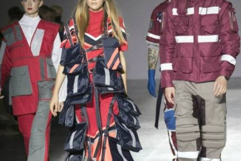 На Ukrainian Fashion Week представили новую форму для киевских коммунальщиков