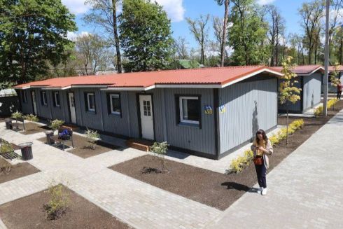 В Ірпені відкрили нове модульне містечко