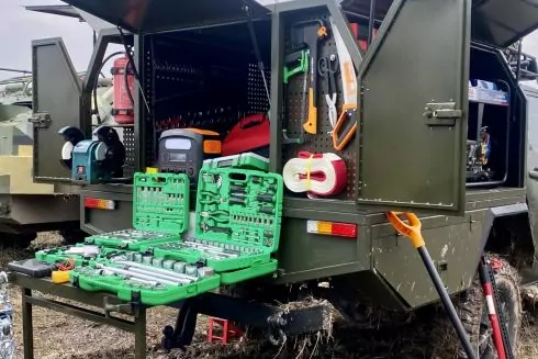Украинские конструкторы разработали уникальную автомастерскую для ВСУ
