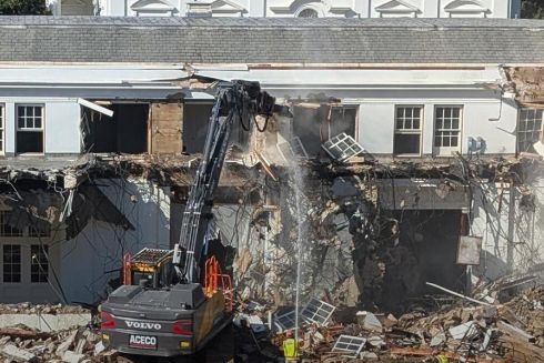 У США зносять частину Білого дому для будівництва бальної зали Трампа