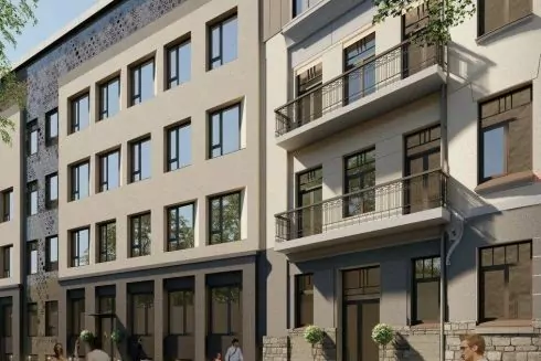 У Георгіївському провулку в центрі Києва планують відновити історичну будівлю: візуалізації