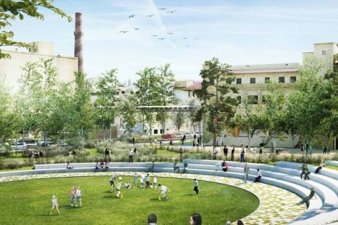 Як виглядатиме громадський простір у дворі фабрики Roshen