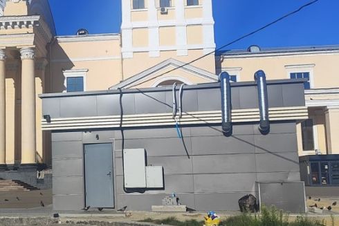 У Харкові біля Південного вокзалу з’явився великий МАФ