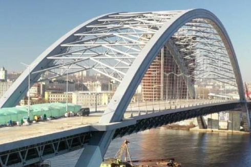 Подільський міст з&rsquo;єднають з Троєщиною вже восени &mdash; Кличко