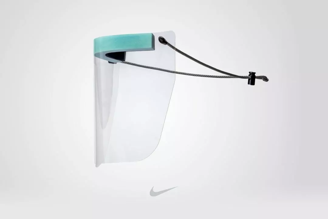 Nike випустили захисні екрани для лікарів