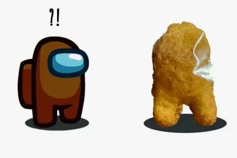 Нагетс з McDonald's продали за $100 тисяч на аукціоні. Він був схожий на персонажа гри Among Us