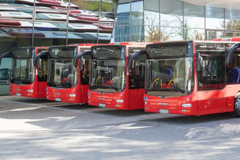 Deutsche Bahn передал Киеву 8 автобусов в сентябре, но местные власти до сих пор об этом не объявили