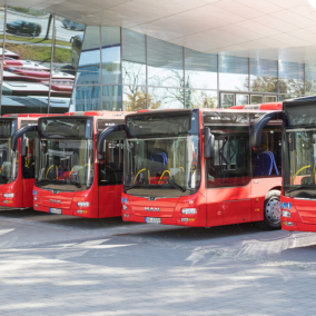 Автобусы, полученные от Deutsche Bahn, не ездят в Киеве из-за отключения света – КГГА