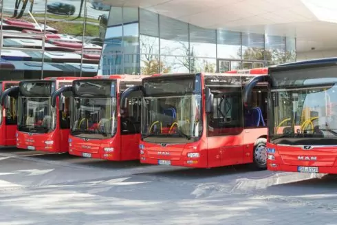 Автобусы, полученные от Deutsche Bahn, не ездят в Киеве из-за отключения света &ndash; КГГА