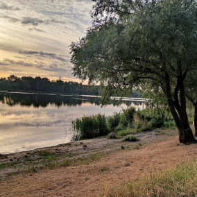 Дивіться, який парк створюють біля озера Йорданське на Оболоні