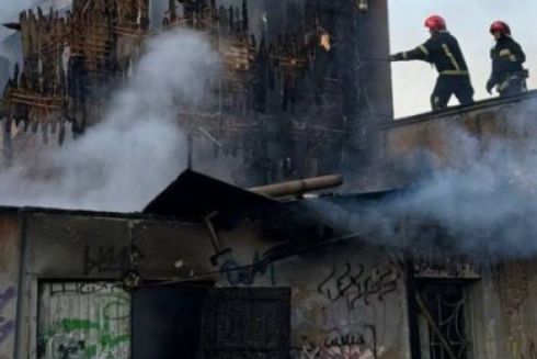 У Львові вщент згорів кінотеатр &ldquo;Дзвін&rdquo;. Ймовірна причина &mdash; підпал