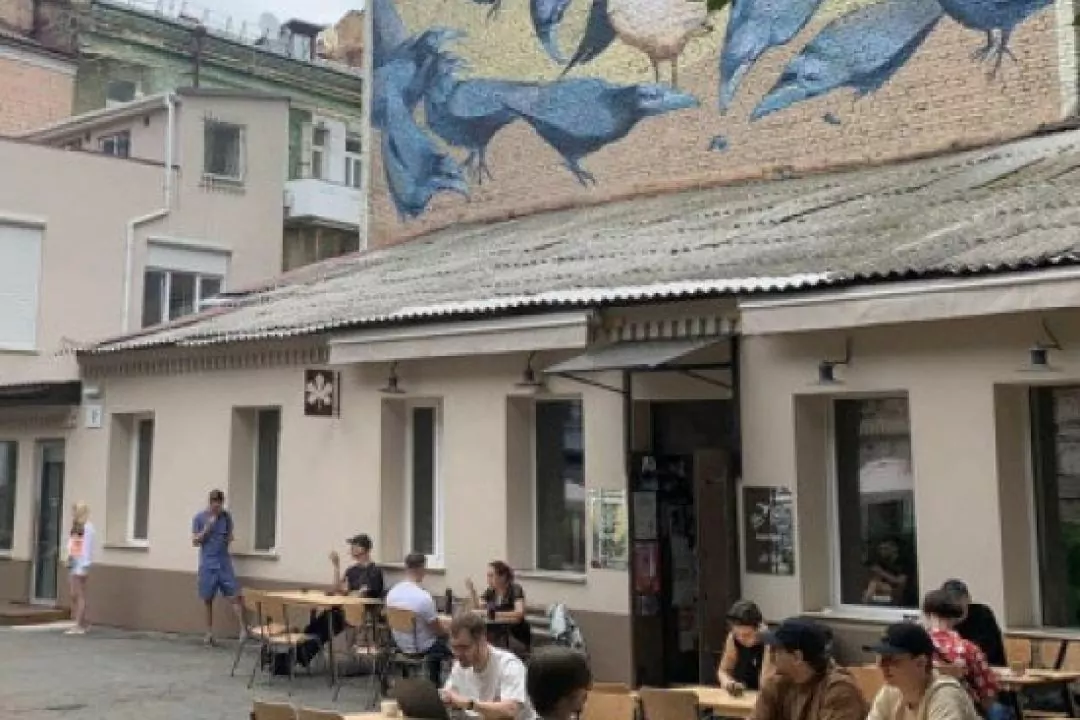 Кияни закликають захистити дворик із воронами на Рейтарській від забудови