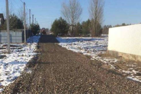 На Київщині ремонтують дороги за допомогою переробленого будівельного сміття