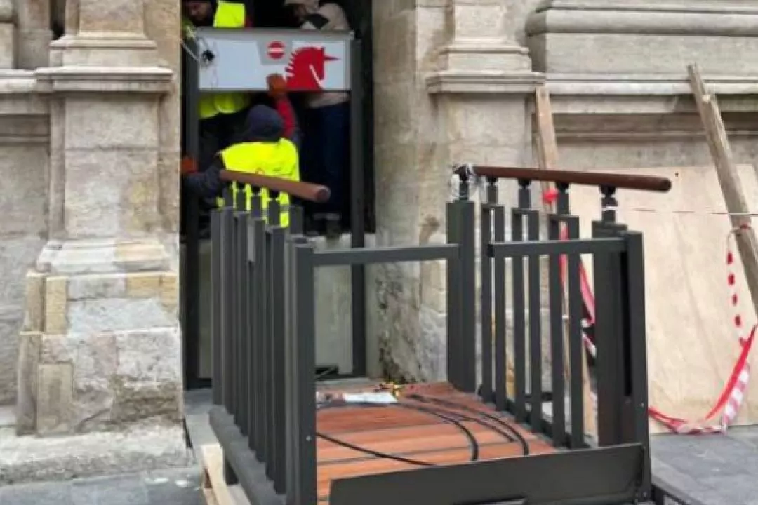 Гарнізонний храм у Львові пристосували для людей на кріслах колісних
