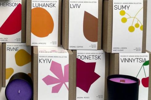 Українські свічки з кави представлять Україну на відомій виставці з дизайну в Парижі