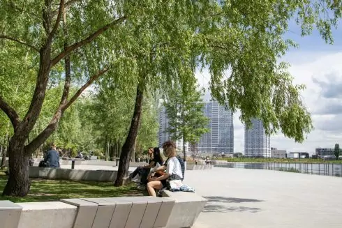 На Позняках завершують оновлення фітнес-парку. Як він виглядає