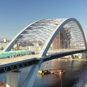 Как строят Подольско-Воскресенский мост: новые фото и подробности строительства