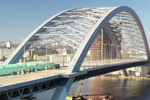 Как строят Подольско-Воскресенский мост: новые фото и подробности строительства