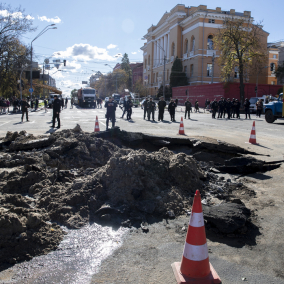 В Киеве обстрелами было повреждено более 70 объектов инфраструктуры, в том числе 45 жилых домов