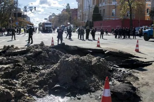 У Києві обстрілами було пошкоджено понад 70 об'єктів інфраструктури, серед них 45 житлових будинків