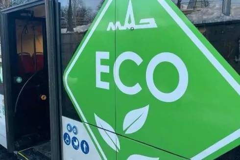 В Киеве на маршрут выходит электробус. Пока его только тестируют