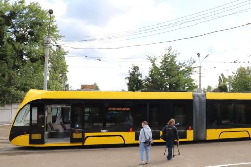 На левом берегу Киева будут курсировать новые низкопольные трамваи