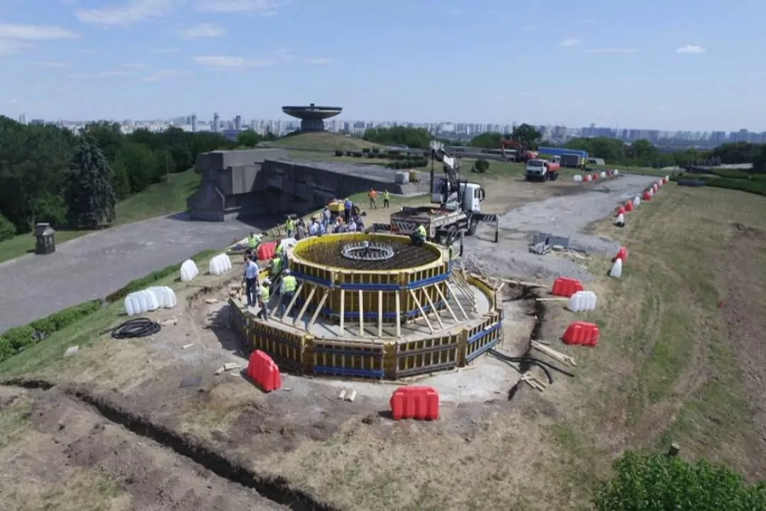 На Печерске установят самый большой флаг Украины