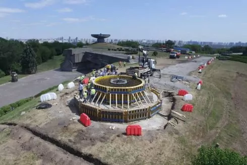 На Печерске установят самый большой флаг Украины