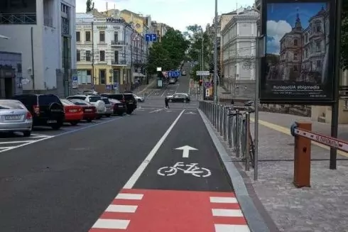 В Киеве станет больше велодорожек в этом году: где они появятся